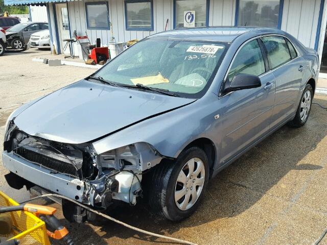 1G1ZG57B184203550 - 2008 CHEVROLET MALIBU LS ლურჯი ფოტო 2