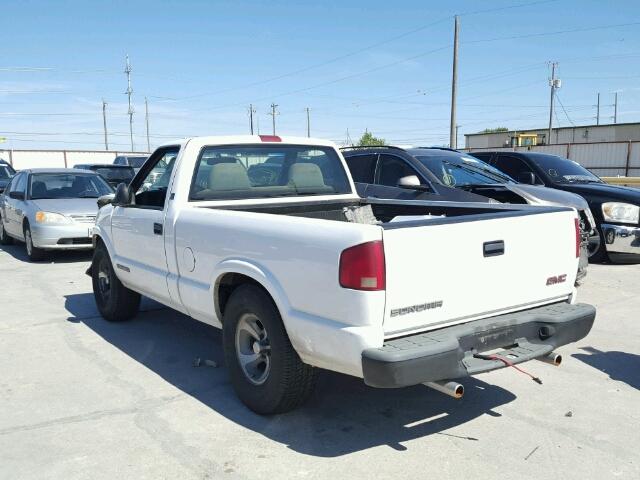 1GTCS1444W8514552 - 1998 GMC SONOMA WHITE photo 3