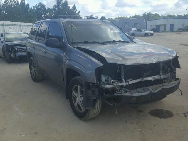 1GNDT13SX72196918 - 2007 CHEVROLET TRAILBLAZE GRAY photo 1