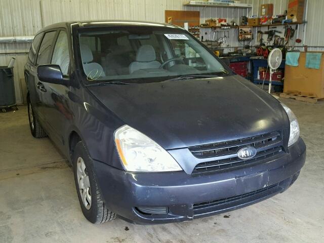 KNDMB233066023121 - 2006 KIA SEDONA BLUE photo 1