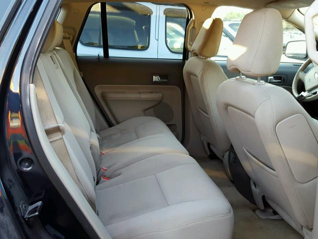2FMDK48C58BA15861 - 2008 FORD EDGE Siyah fotoğraf 6