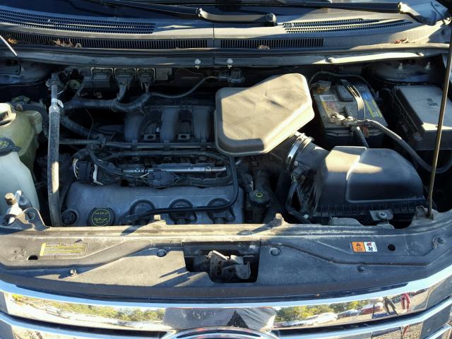 2FMDK48C58BA15861 - 2008 FORD EDGE BLACK photo 7