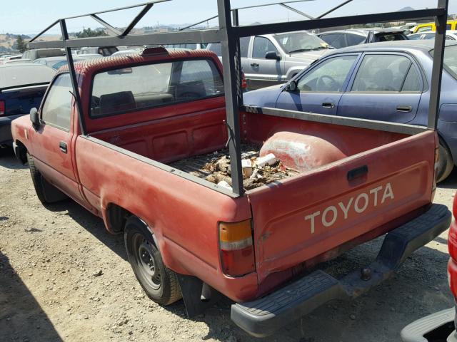 4TARN81AXRZ211936 - 1994 TOYOTA PICKUP 1/2 RED photo 3