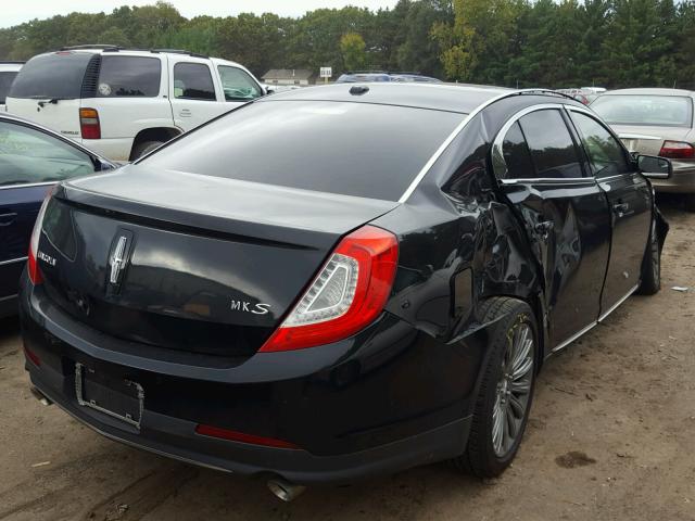 1LNHL9DK5DG606543 - 2013 LINCOLN MKS BLACK photo 4