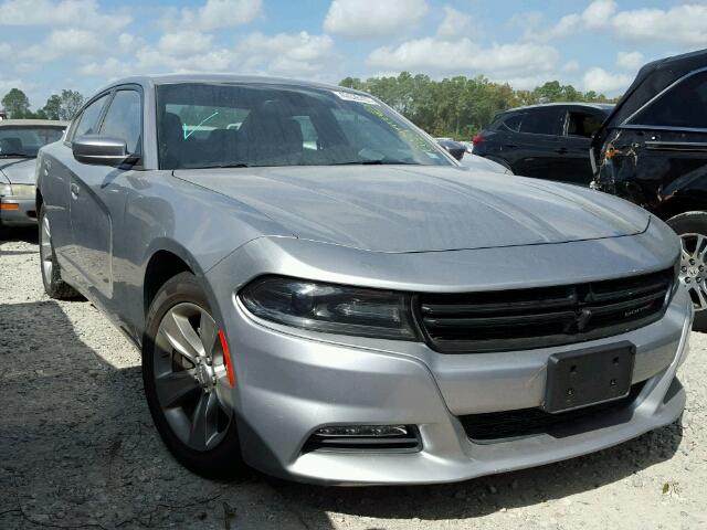 2C3CDXHG0GH166685 - 2016 DODGE CHARGER SX GRAY photo 1