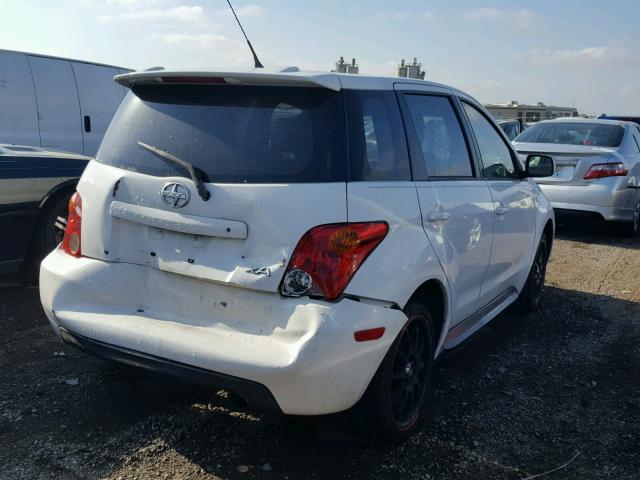JTKKT624650082321 - 2005 TOYOTA SCION XA WHITE photo 4