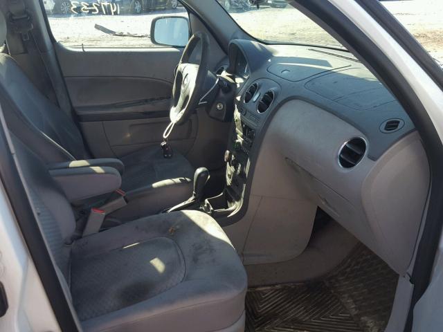 3GNCA13B39S621288 - 2009 CHEVROLET HHR LS WHITE photo 5