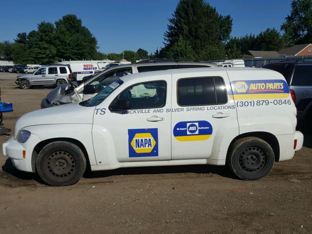 3GNCA13B39S621288 - 2009 CHEVROLET HHR LS WHITE photo 9