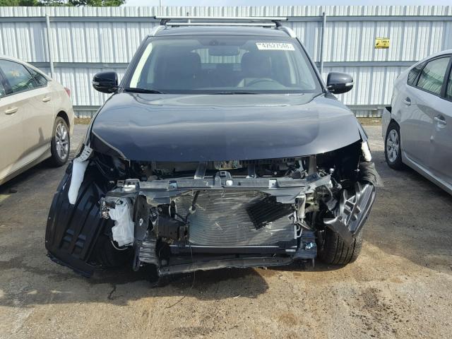 JA4AD3A36JJ001405 - 2018 MITSUBISHI OUTLANDER BLACK photo 9