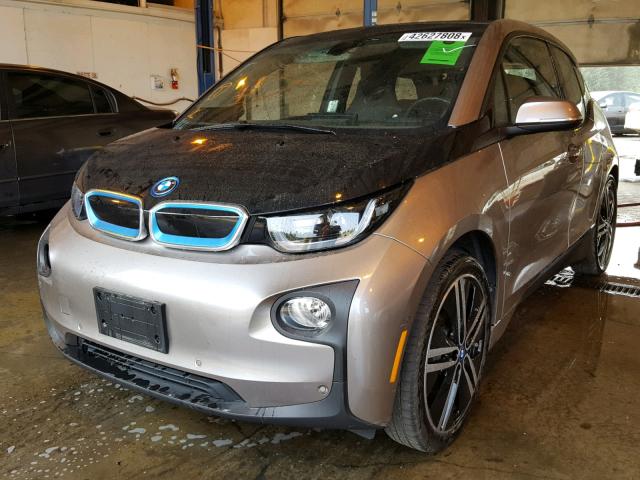 WBY1Z4C55EV272769 - 2014 BMW I3 REX BEIGE photo 2