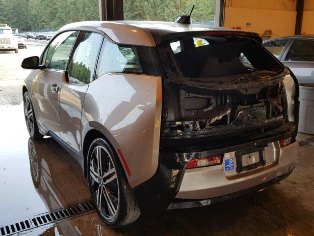 WBY1Z4C55EV272769 - 2014 BMW I3 REX BEIGE photo 3