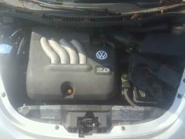 3VWBC21C5YM446770 - 2000 VOLKSWAGEN NEW BEETLE SILVER photo 7