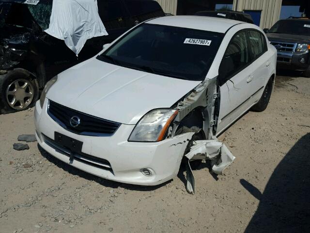 3N1AB6AP1BL714435 - 2011 NISSAN SENTRA 2.0 WHITE photo 2