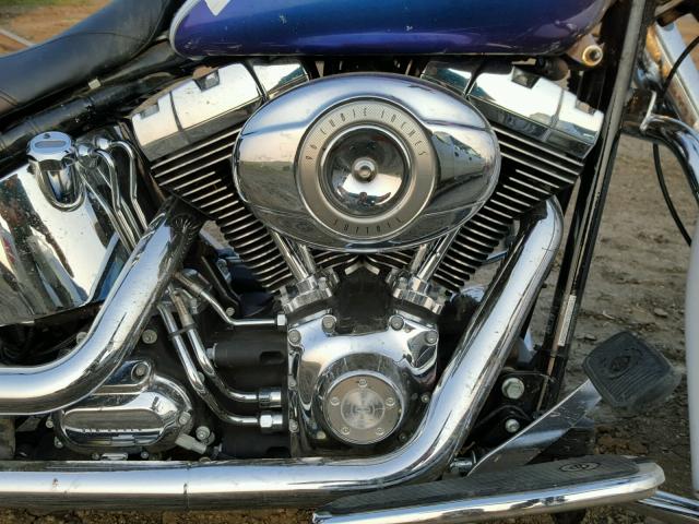 1HD1JD517AB010300 - 2010 HARLEY-DAVIDSON FLSTN PURPLE photo 7