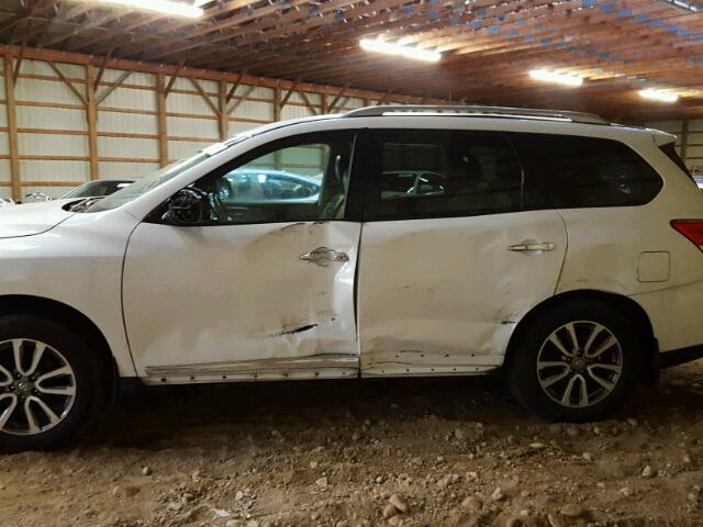 5N1AR2MM9DC603824 - 2013 NISSAN PATHFINDER WHITE photo 9