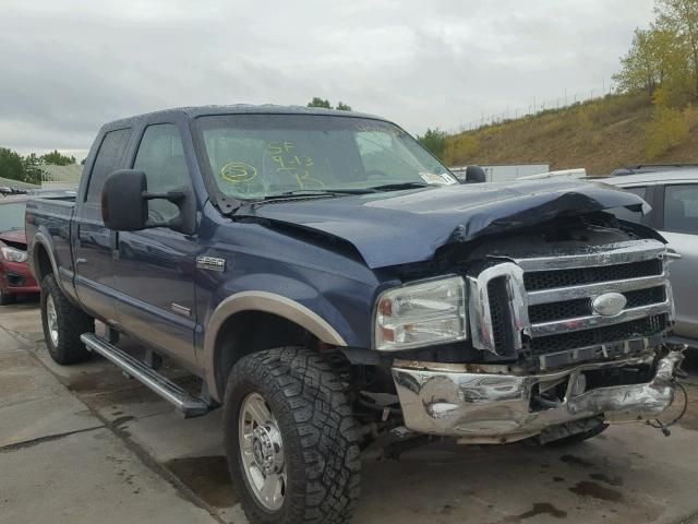 1FTWW31P16EC80304 - 2006 FORD F350 SRW S BLUE photo 1