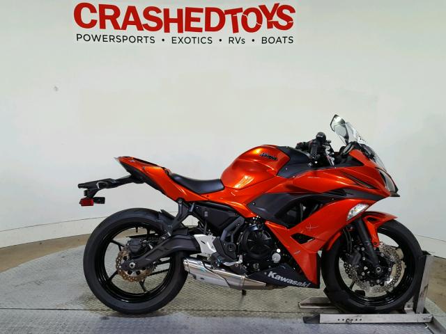 JKAEXEJ10HDA00605 - 2017 KAWASAKI EX650 J 橙色 照片 1