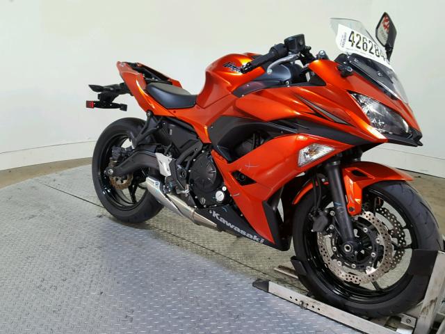 JKAEXEJ10HDA00605 - 2017 KAWASAKI EX650 J 橙色 照片 2