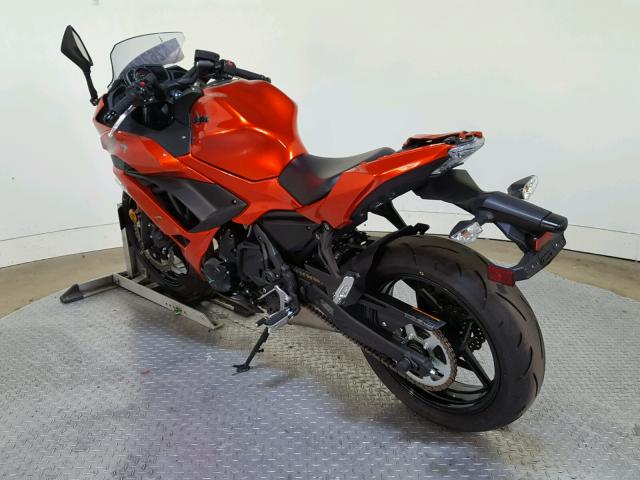 JKAEXEJ10HDA00605 - 2017 KAWASAKI EX650 J 橙色 照片 6