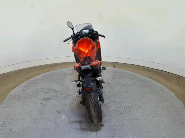 JKAEXEJ10HDA00605 - 2017 KAWASAKI EX650 J ORANGE photo 9