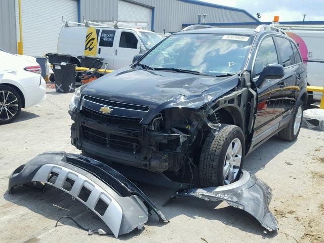 3GNAL2EKXES545924 - 2014 CHEVROLET CAPTIVA LS 黑色 照片 2