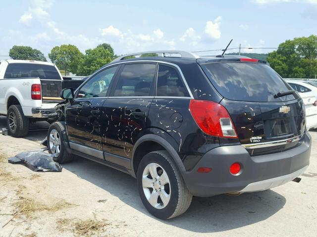 3GNAL2EKXES545924 - 2014 CHEVROLET CAPTIVA LS 黑色 照片 3