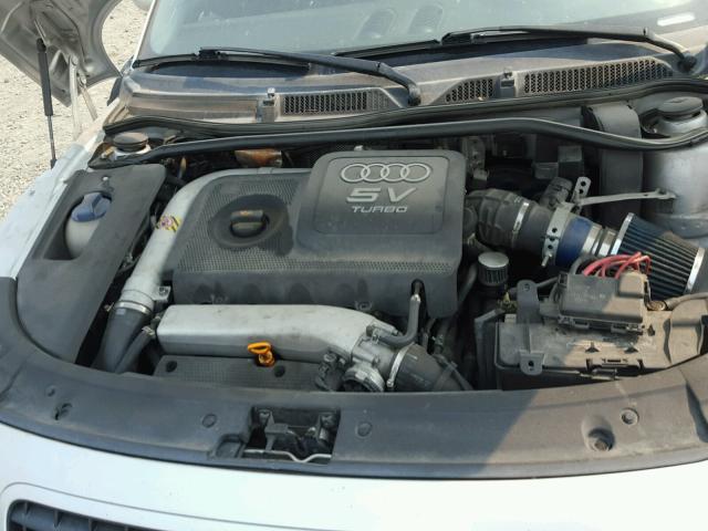 TRUWT28N831003875 - 2003 AUDI TT QUATTRO SILVER photo 7