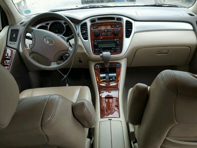 JTEDP21A160103075 - 2006 TOYOTA HIGHLANDER TAN photo 9