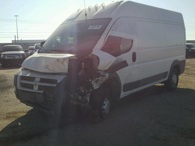 3C6TRVCGXGE104500 - 2016 RAM PROMASTER WHITE photo 2
