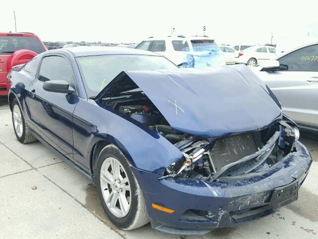 1ZVBP8AN9A5152230 - 2010 FORD MUSTANG BLUE photo 1