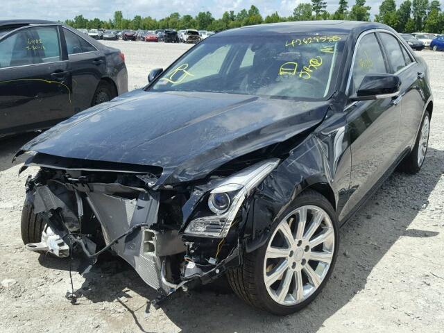 1G6AB5RX3J0145338 - 2018 CADILLAC ATS LUXURY BLACK photo 2