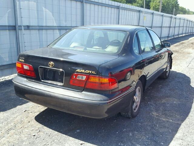 4T1BF18B1XU311180 - 1999 TOYOTA AVALON XL BLACK photo 4