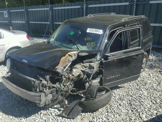 1C4NJRFB3FD354239 - 2015 JEEP PATRIOT BLACK photo 2