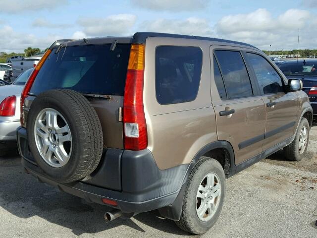 SHSRD78843U145698 - 2003 HONDA CR-V EX BROWN photo 4