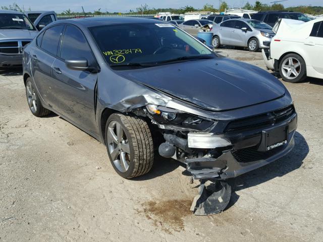 1C3CDFBA1DD322479 - 2013 DODGE DART SXT GRAY photo 1