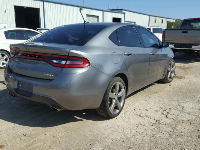 1C3CDFBA1DD322479 - 2013 DODGE DART SXT GRAY photo 4