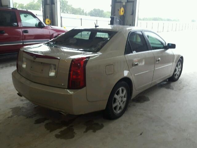 1G6DP577470115694 - 2007 CADILLAC CTS HI FEA BEIGE photo 4