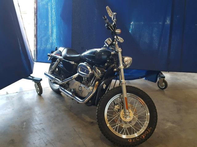 1HD4CJM154K433484 - 2004 HARLEY-DAVIDSON XL883 C BLUE photo 1