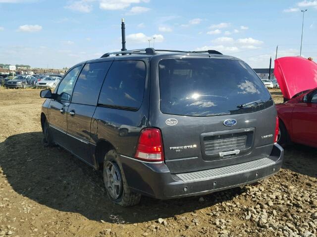 2FMDA58287BA16615 - 2007 FORD FREESTAR L GRAY photo 3