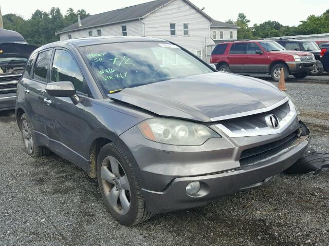 5J8TB18258A009822 - 2008 ACURA RDX GRAY photo 1