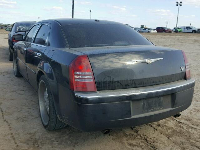 2C3KA63H76H498166 - 2006 CHRYSLER 300C BLACK photo 3