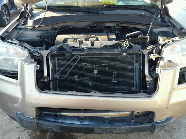 5FNYF18136B028387 - 2006 HONDA PILOT LX GOLD photo 7