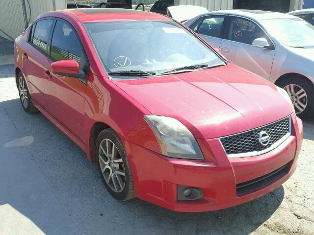 3N1BB61E68L632440 - 2008 NISSAN SENTRA RED photo 1