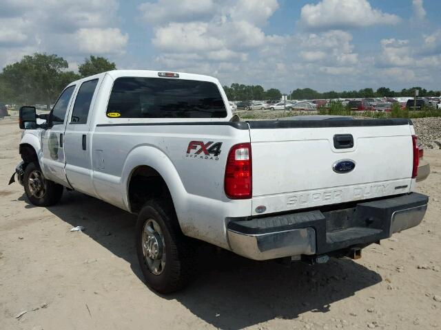 1FT7W2B67GEC59964 - 2016 FORD F250 SUPER WHITE photo 3