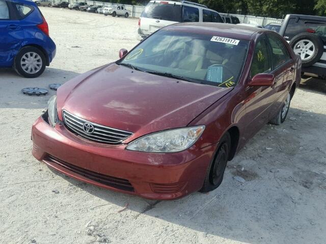 4T1BE32K85U053227 - 2005 TOYOTA CAMRY LE 栗色 照片 2