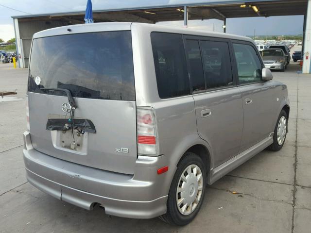 JTLKT324X64109718 - 2006 TOYOTA SCION XB Negro foto 4