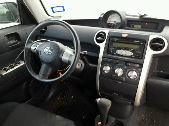 JTLKT324X64109718 - 2006 TOYOTA SCION XB Negro foto 9