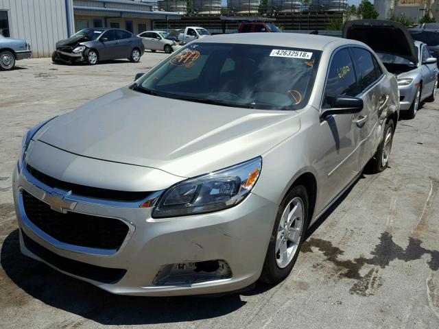 1G11B5SLXEF183570 - 2014 CHEVROLET MALIBU LS ოქროსფერი ფოტო 2
