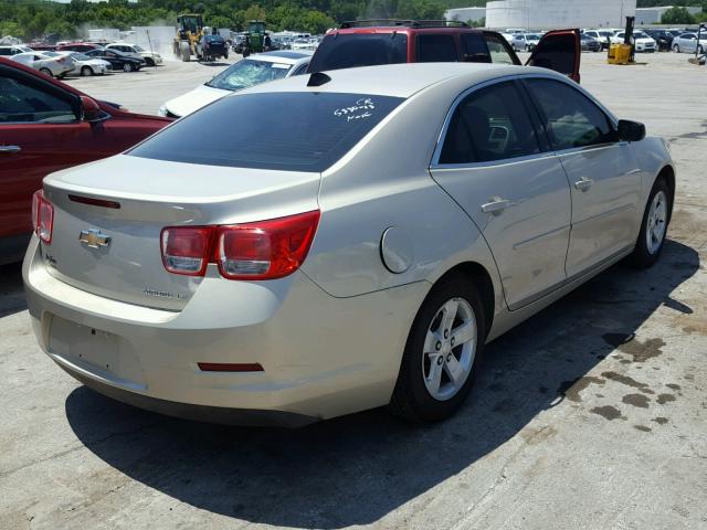 1G11B5SLXEF183570 - 2014 CHEVROLET MALIBU LS ოქროსფერი ფოტო 4