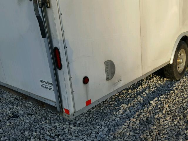 48BTE24289A103203 - 2009 UTILITY TRAILER WHITE photo 8